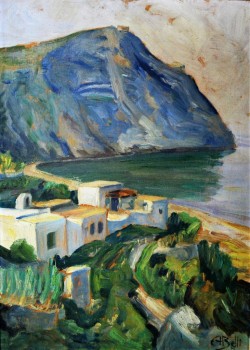 XX secolo</br> Mattino a Citara (Ischia) </br> Olio su tavola (cm 50 x 70)