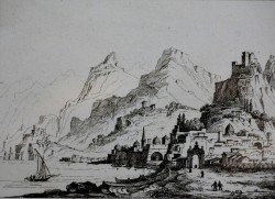 XX secolo </br>Salerno da Vietri</br> Stampa (mm 110 x 180)