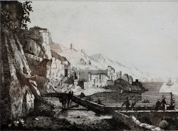 XX secolo </br>Amalfi dall’alto</br> Stampa (mm 110 x 180)