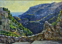 Germania 1888 – 1958</br> Ravello, 1931</br> Olio su tavola (cm 33 x 24)