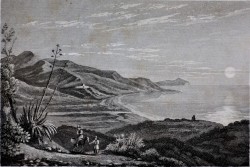 XIX secolo </br>La spiaggia di Velia</br> Stampa (mm 160 x 120)