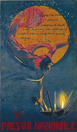 Venosa 1863 – Roma 1943</br> V Prestito Nazionale di guerra </br>Cartolina postale (cm 8 x 14)