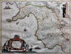 Alkmaar 1596 – Amsterdam 1673 </br>Principato Citra olim Picentia</br> Incisione (mm 500 x 400)