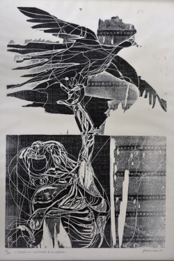 Matera 1932 – 1996</br> Tensione, 1965 </br>Incisione n. 26/350 (mm 700 x 500)