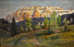 Castelsaraceno 1891 – Buenos Aires 1963 </br> Maggio, 1937 </br>Olio su tela (cm 46 x 70)