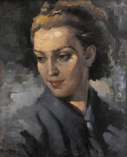 Salerno 1899 – 1953 </br>Mia figlia </br> Olio su tavola (cm 34 x 42)