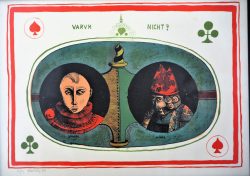 Forenza 1933 – Orbetello 1998 </br>da “Il Macchiavello”, 1969 </br> Litografia (mm 500 x 700)