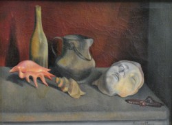 Avigliano 1913 – 1975 </br>Isabella Morra</br> Olio su tela (cm 53 x 73)