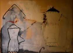 Castiglione del Lago 1941 </br>Morandiana</br> Tecnica mista (mm 560 x 780)