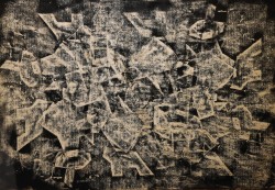 Fehérvárcsurgó 1909 – Roma 1984
</br>Divaricazione </br> Tecnica mista su tela (mm 400 x 600)