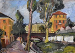 Settembre</br> Olio su faesite (cm 35,5 x 54)