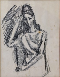 1891 – 1982 </br>Spigoli vivi</br> Pastelli su carta (mm 300 x 240)