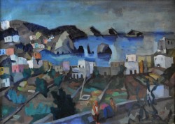 Il mito e Polifemo</br> Olio su tela (cm 50 x 70)