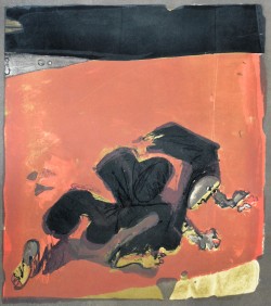 Arroba de los Montes 1921 – Parigi 1990</br> La fuga</br> Serigrafia P.A. (mm 630 x 480)