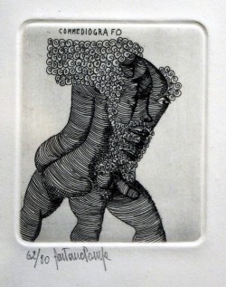 Forenza 1933 – Orbetello 1998 </br>12 Congetture sull’attività dell’uomo, 12/12/1977 – 7 di 12 Commediografo</br>