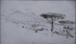 Moliterno 1834 – Napoli 1917 </br>Napoli</br> Matita su carta (mm 90 x 160)