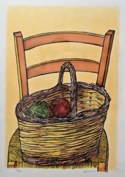 Matera 1932 – 1996 </br>Festa dell’Unità, 1993</br> 5 Litografie a colori (2 di 5) mm 700 x 500 numerate da 1 a 250
Testo di Massimo D’Alema