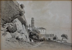 Parigi 1813 – Bourron-Marlotte 1890 </br>Atrani</br> Stampa in acciaio (mm 240 x 170)