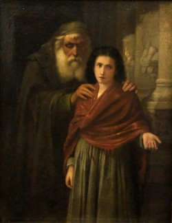 Venosa 1844 – Napoli 1883 </br>Date obolum Belisario</br>
Olio su tela (cm 45 x 36,5)