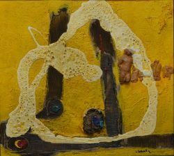 Novoli di Lecce 1939</br> Senta titolo, 2009</br> Tecnica mista (mm 410 x 460) Donazione Salvatore Sebaste