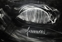 Casalbore 1951 </br>Appunti, 2021</br> Tecnica mista su tavola (mm 240 x 340)