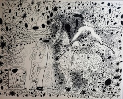 Malaga 1881 – Mougins 1973 </br>Nel circo</br> Multiplo (mm 530 x 650)